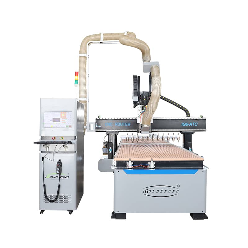Máquina de corte de compensado CNC tipo linear ATC CNC Router