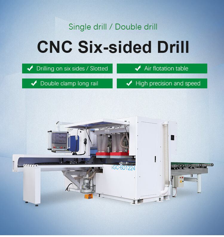 Máquina de perfuração CNC de seis lados